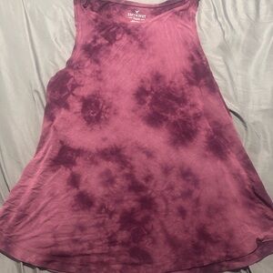 American Eagle Outfitters Tie-Dye Tank Top - Purple
